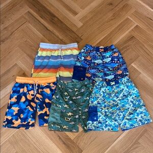 Lot of Boys Swim Trunks